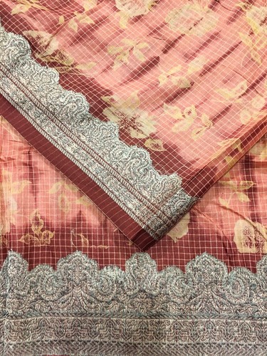 Pure silk saree tussar sari - silk,