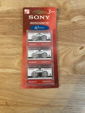 Sony 3pk Micro cassette MC-60
