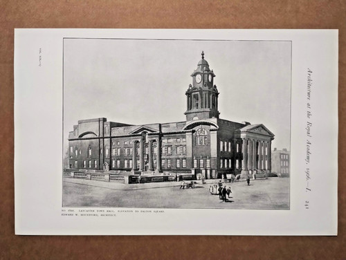 Lancaster town hall - lancaster,