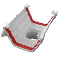 uPVC White OG Ogee Gutter