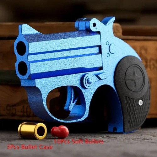 1pcs mini soft bullet revolver - soft,