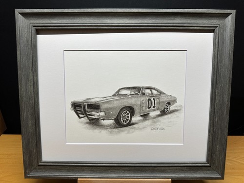 Drawing 1969 dodge - drawing,