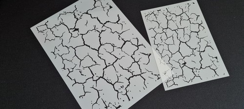 Cracked paint grunge - grunge, fx
