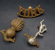 3x Vintage Military Cap