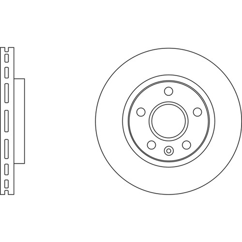 Brake discs vented - brake,
