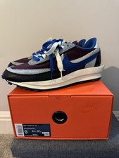 Nike LD Waffle Sacai UK 8 Night Maroon Team Royal DJ4877-600 Undercover