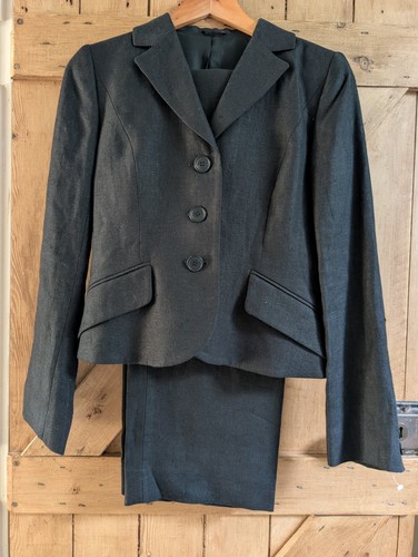 Hobbs black linen - black, (size