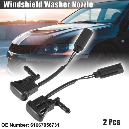 2pcs windshield washer nozzles - washer,