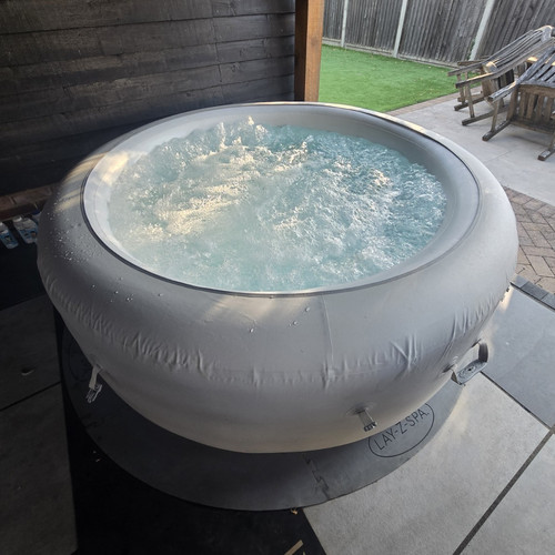 Lay spa round - round, grey