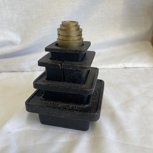 Vintage victor cast weights - vintage,