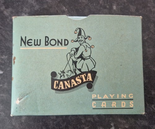 New bond canasta playing cards - new,