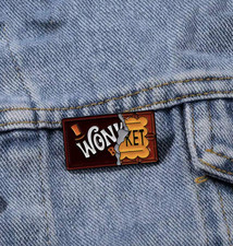 Wonka chocolate bar enamel