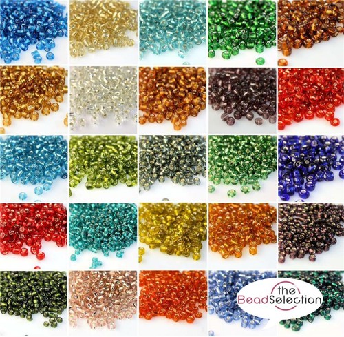 80g silver lined glass seed - 80g,