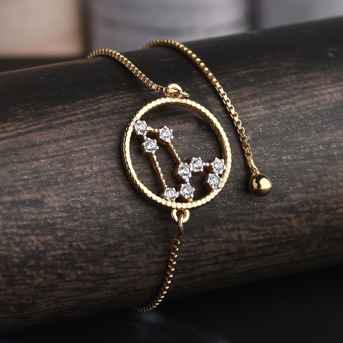 Leo genuine zodiac bracelet - leo,