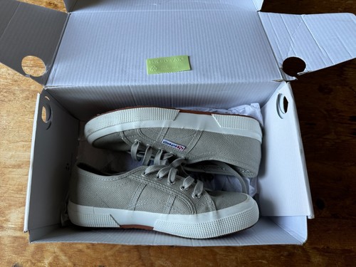 Womens superga grey lace - grey,