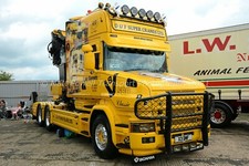 Truck Photo 12x8 - Scania 164T 580 - D&F Super Cranes - X3 DNF