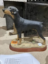Border Fine Arts Large Doberman Dog Figurine 