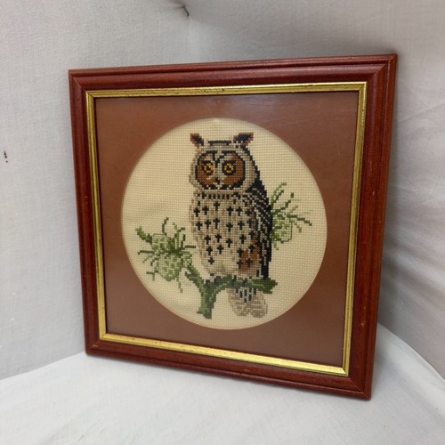 Owl pine branch completed - pine,