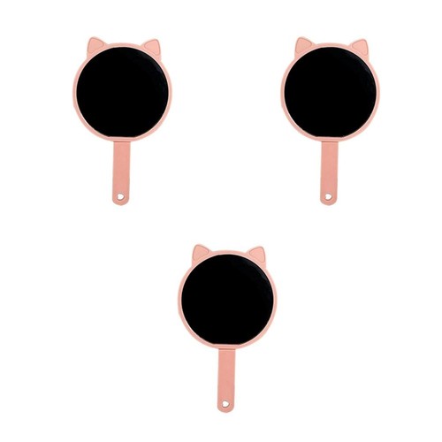3pcs portable mirror 1 - 3pcs, 2-in-1