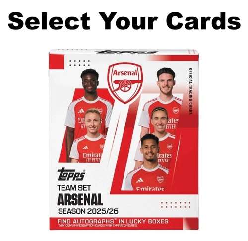 Topps 2025 arsenal - 2025/26,
