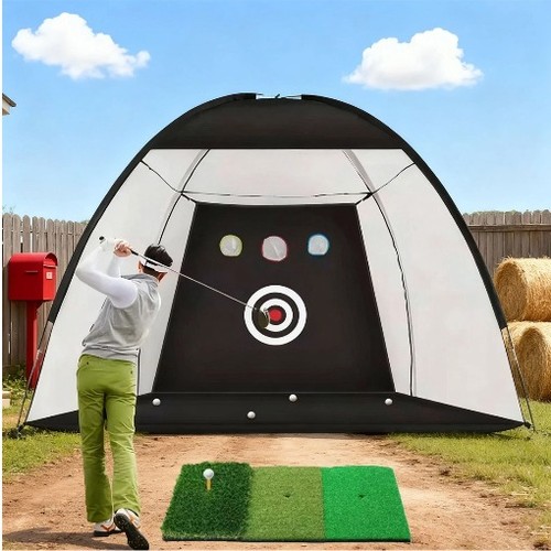 Golf practice net - golf,