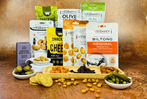 Luxury pub snacks gift hamper - luxury,