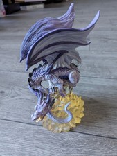 Land of The Dragons Midi Amethyst Dragon Figurine