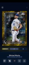 Topps Bunt Chrome Sapphire 25