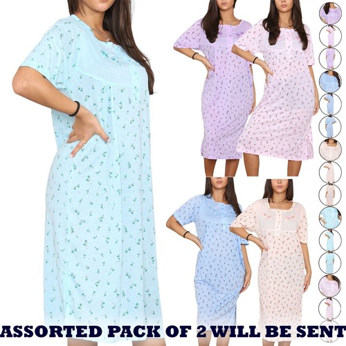 Pack ladies print nightie - pack,