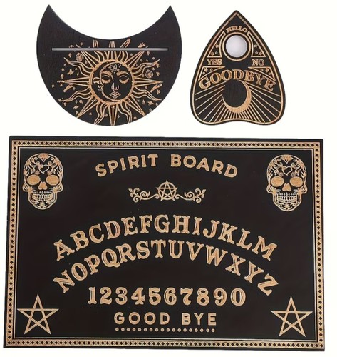 Wooden ouija board - wooden,