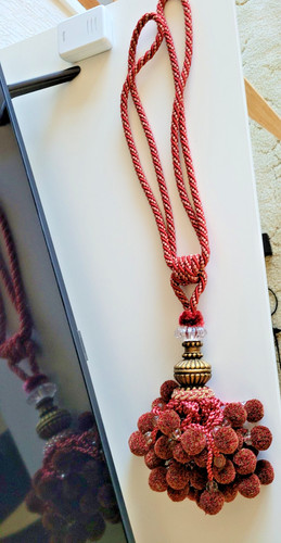 One luxury curtain - tie, back