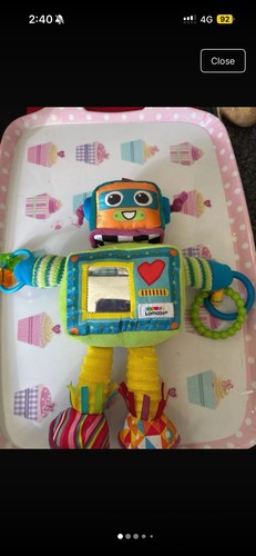 Lamaze rusty robot baby - robot,