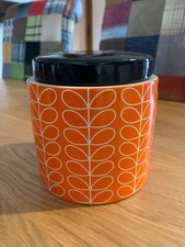 Orla Kiely  Ceramic “orange stem” Storage Jar. *CHECK OUT MY OTHERS*