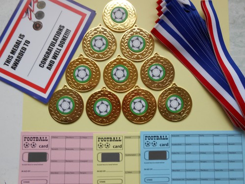 Football medals 10 - football,