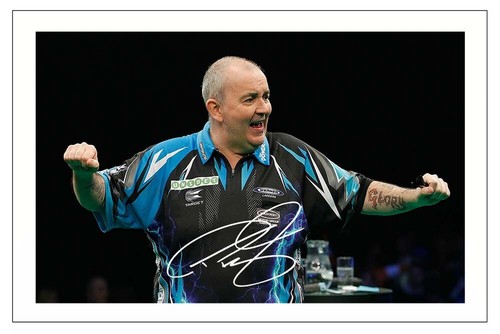 Phil taylor signed - phil, photo