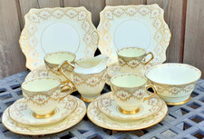 Vintage Plant Tuscan China Set