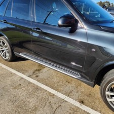 BLACK SILVER SIDE STEPS FOOT