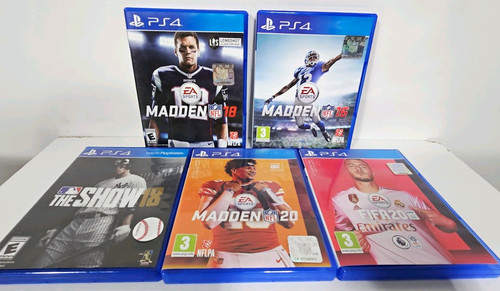 Ps4 sports games - bundle, x5
