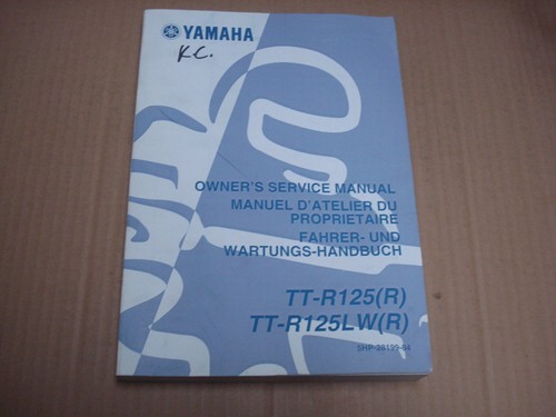 2003 yamaha r125 - yamaha, tt-r125(r)