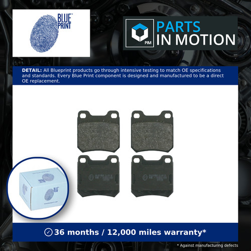 Brake pads set fits vauxhall - pads,