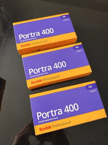 Kodak portra 400 120 film - 3x,