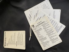 PADI Divemaster Slates