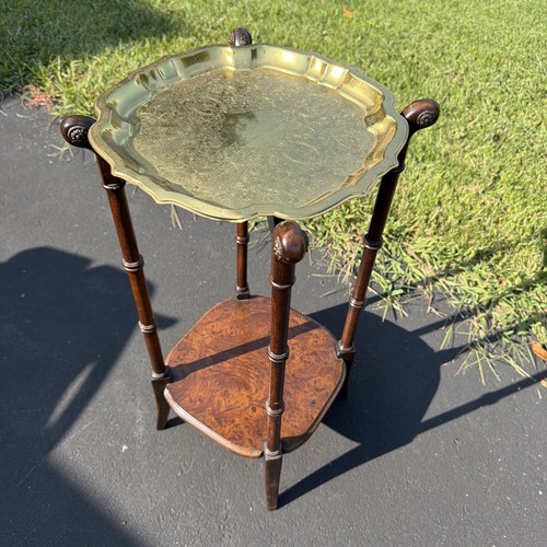 Vintage brass and - vintage, carved