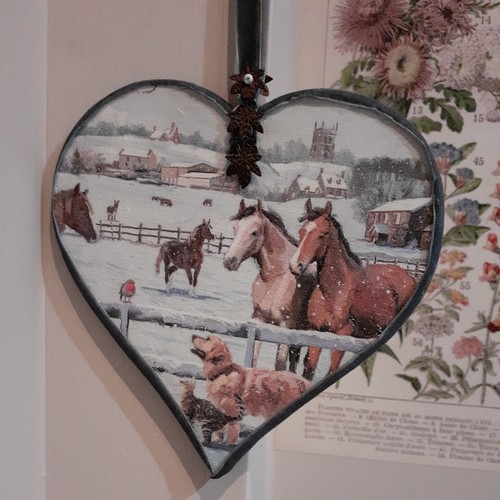 Large wooden heart shaped - heart,
