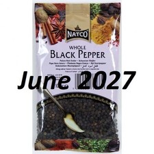 Black Peppercorns Whole Grade A  Premium Quality Free P & P