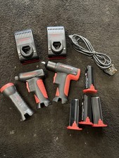 Snap On 3/8 Electric Cordless Ratchet Torch Screw Driver Battery’s Charger