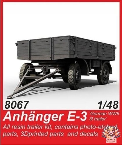 Wwii german 3 ton - e-3, 3-ton
