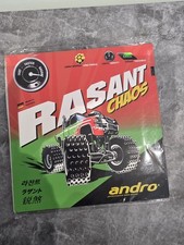Andro RASANT CHAOS Long Pimples Table Tennis Rubber 0.5 Black
