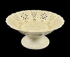 ROYAL CREAMWARE ORIGINALS LATTICE EDGE FRUIT/CANDY BOWL. SH49