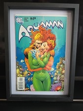 COMIC in A frame 'GIFT'- Aquaman #33- Stunning Gift For comic Fans!-
